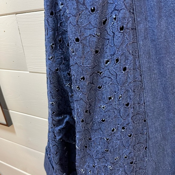 ❣️RONI BLANSHAY MONTRÉAL • Vintage Embroidered Jacket with Shoulder Pads Size 10 - Picture 5 of 8